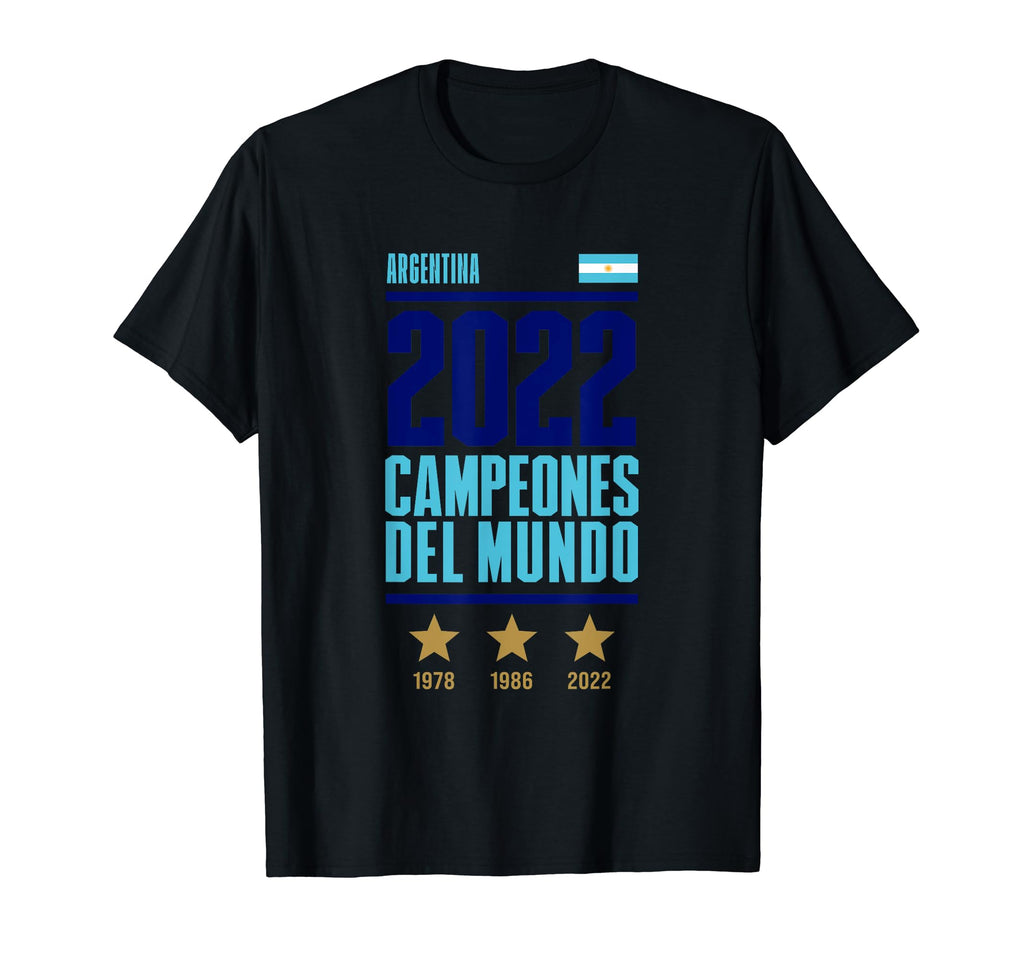 Argentina World Champion 2022 T-Shirt - Casual Everyday Wear Men Women - T-Shirt, Sweatshirt, Hoodie