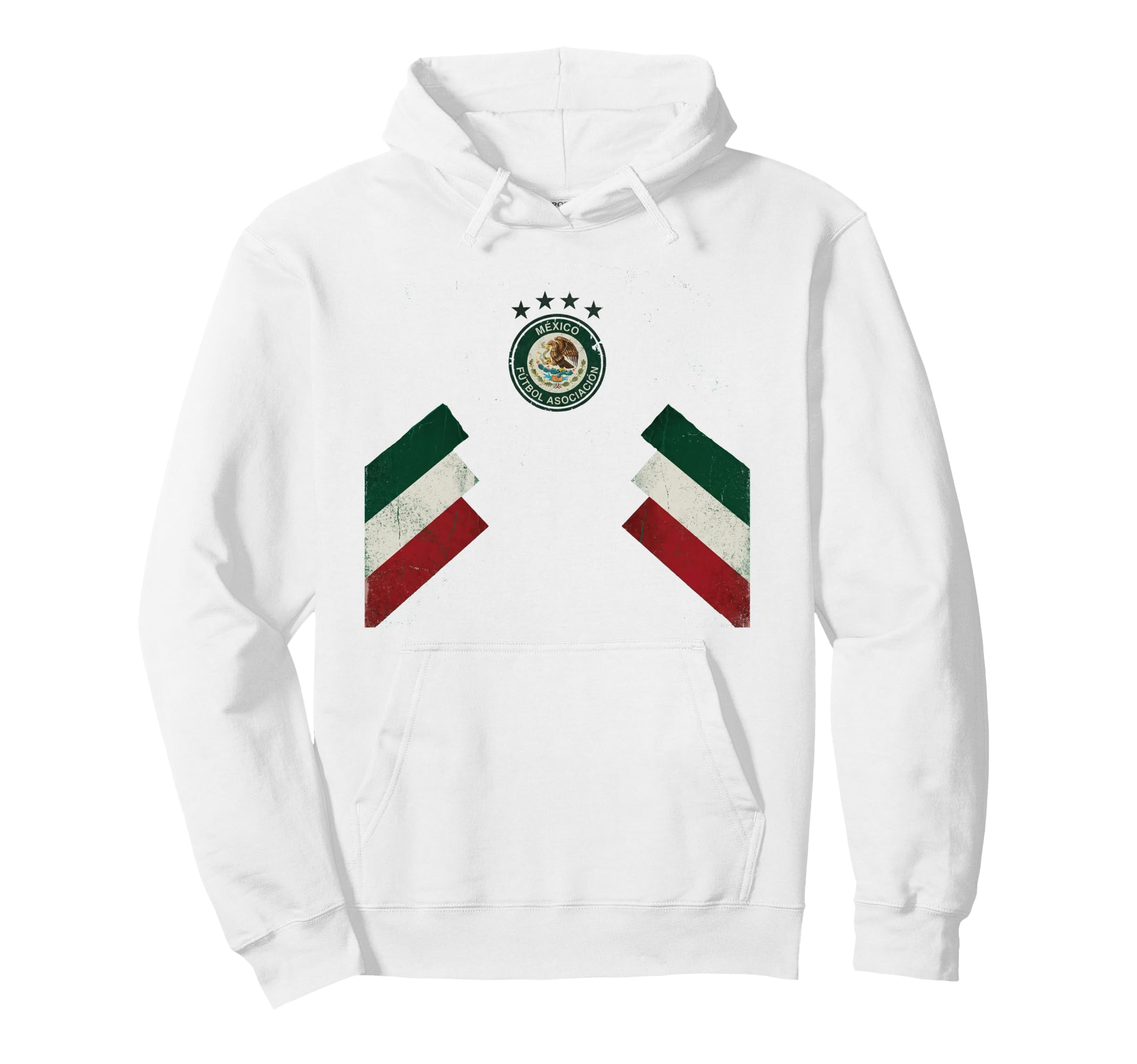 Mexico Flag Mexican Hispanic Pride Hoodie - Casual Everyday Wear for Adults - T-Shirt, Sweatshirt, Hoodie