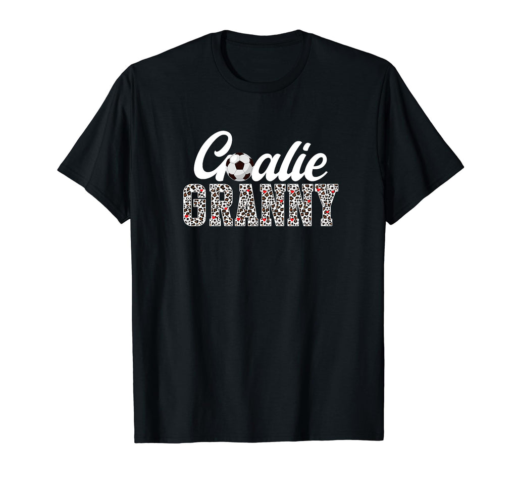 Soccer Goalie Granny Leopard T-Shirt - Fun Novelty Design for Adults - T-Shirt, Sweatshirt, Hoodie