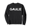Ice Hockey Goalie Goaltender Ice Sweatshirt - Custom Art Print Men Women - T-Shirt, Sweatshirt, Hoodie
