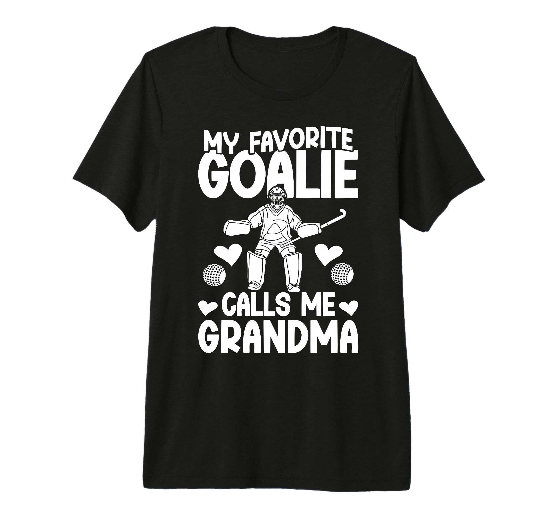 Field Hockey Goalie Grandma Field Hockey T-Shirt - Minimalist Print Unisex - T-Shirt, Sweatshirt, Hoodie