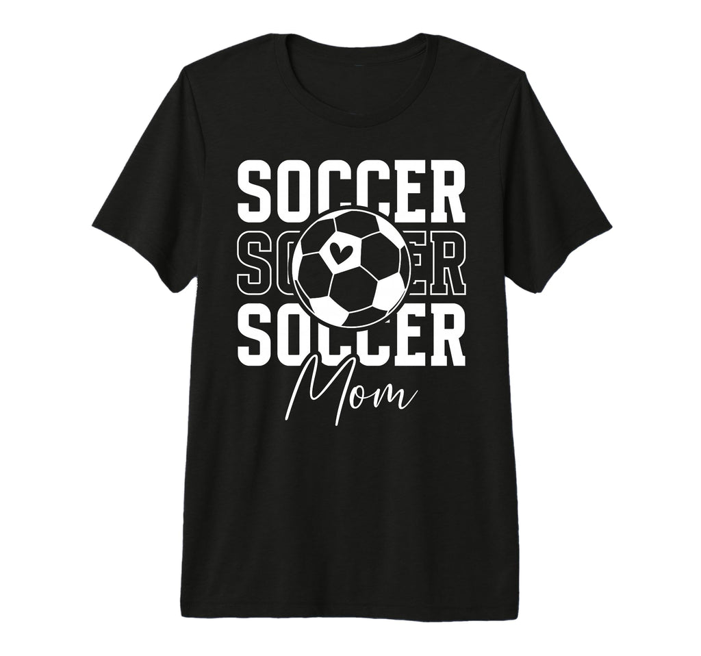 Soccer Mom Soccer Player Mom Soccer T-Shirt - Aesthetic Graphic Men Women - T-Shirt, Sweatshirt, Hoodie