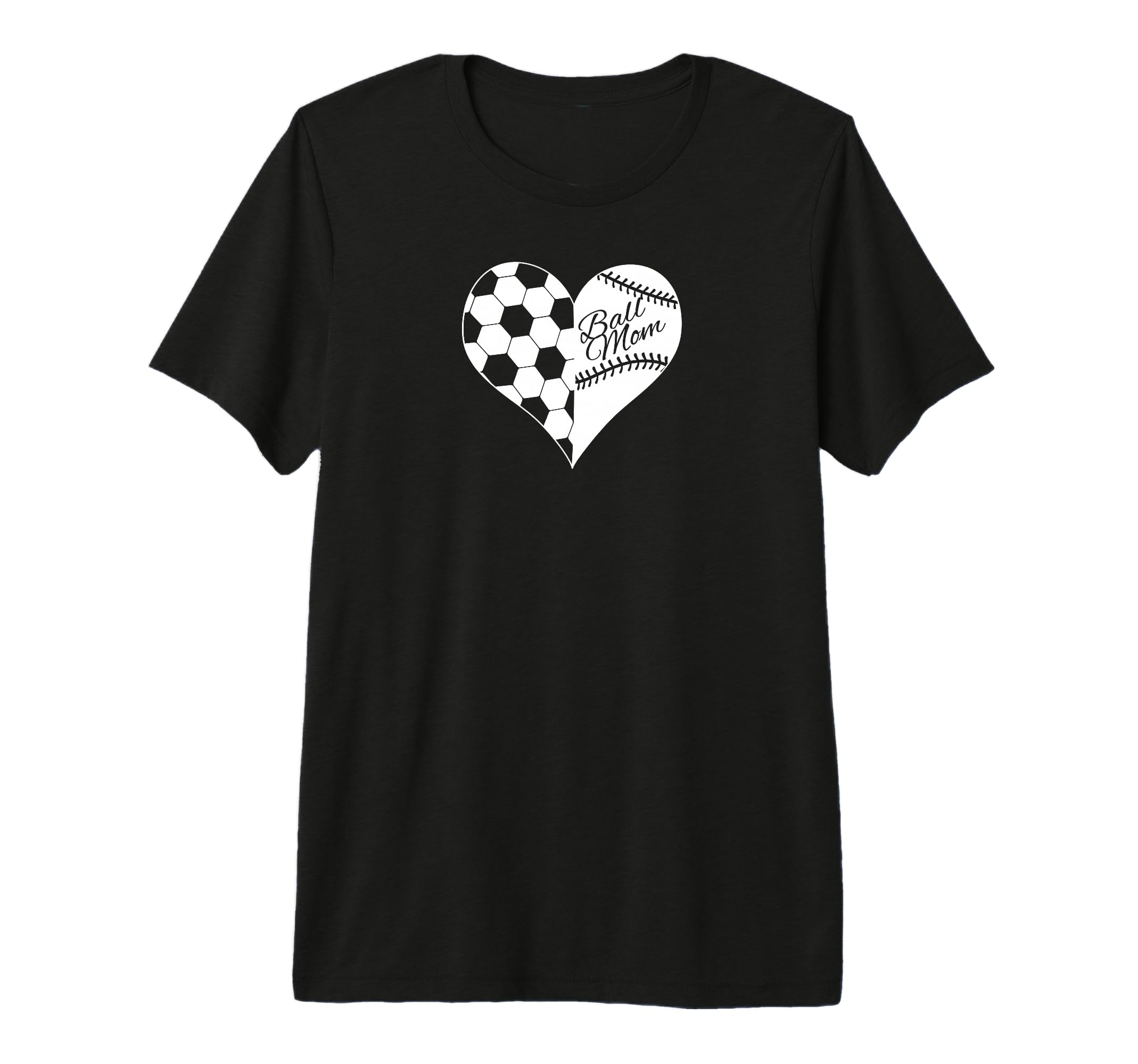 Baseball Laces Soccer Ball Pattern T-Shirt - Fun Novelty Design for Adults - T-Shirt, Sweatshirt, Hoodie
