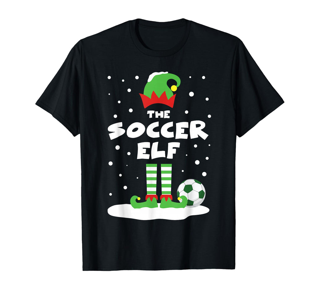Soccer Elf Matching Group Family T-Shirt - Novelty Apparel for Adults - T-Shirt, Sweatshirt, Hoodie