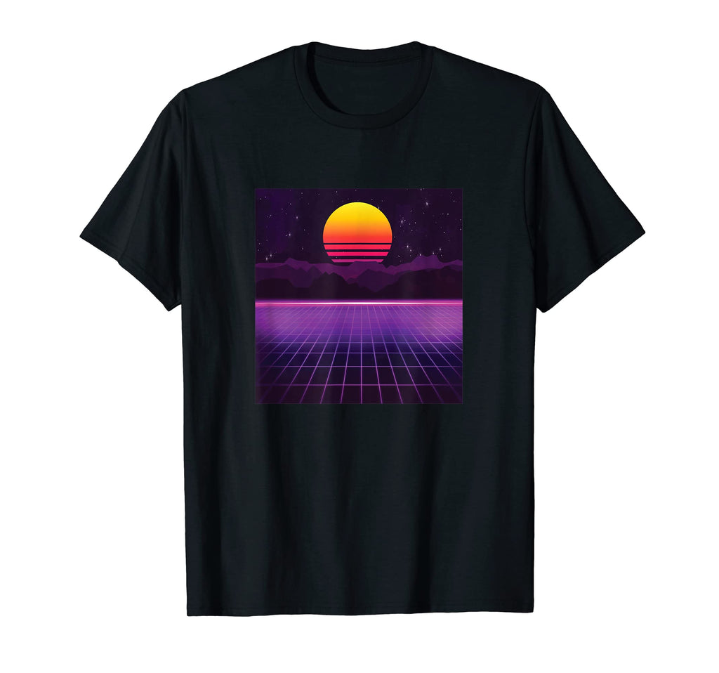 Outrun Synthwave Vaporwave Aesthetic 80S T-Shirt - Trendy Graphic Unisex - T-Shirt, Sweatshirt, Hoodie