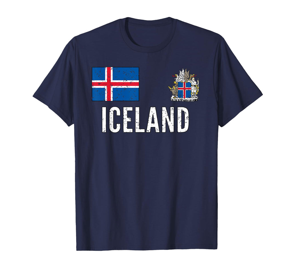 Iceland Soccer Jersey Island Football T-Shirt - Trendy Graphic Unisex - T-Shirt, Sweatshirt, Hoodie