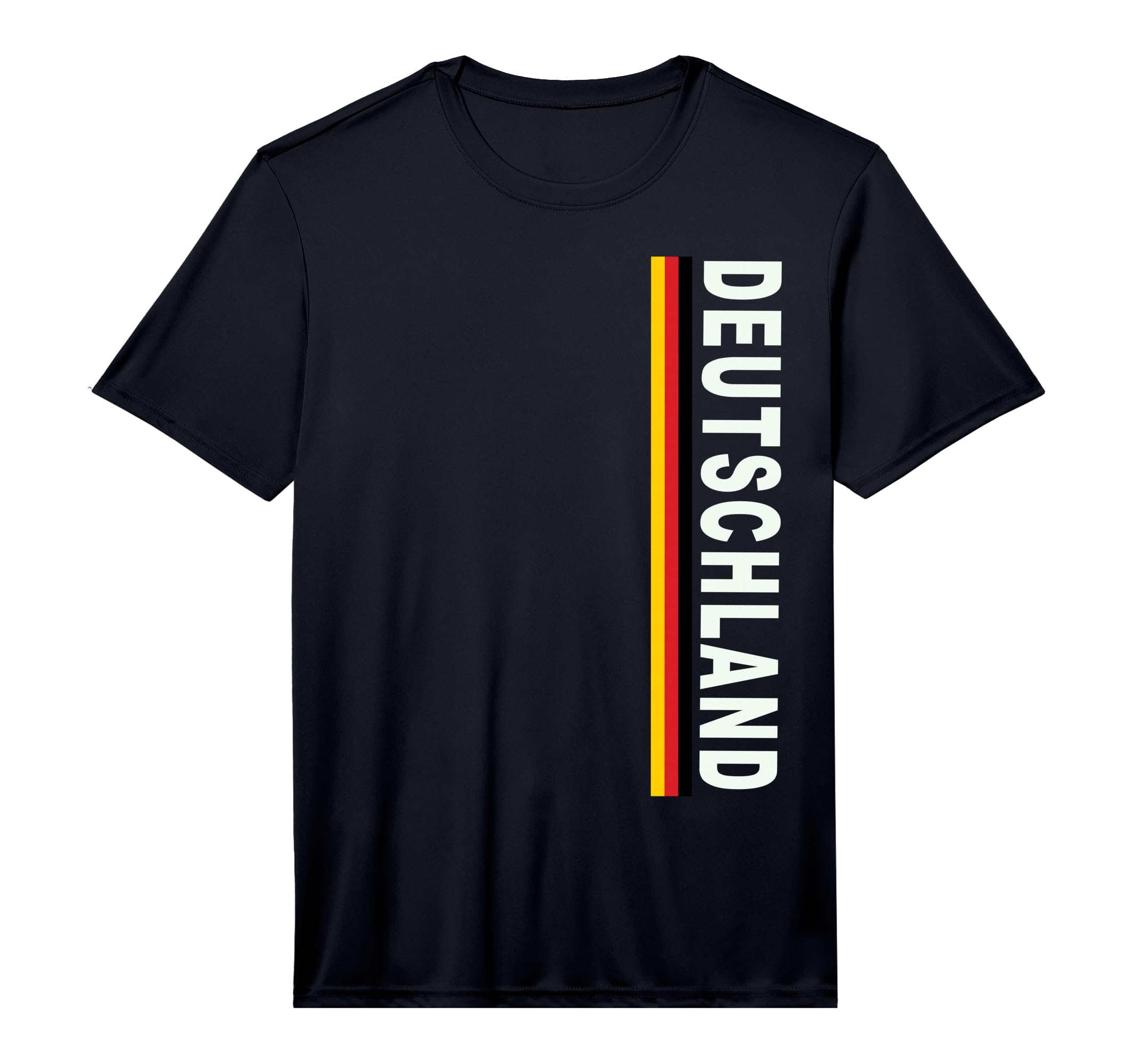 Deutschland Soccer Flag Performance T-Shirt - Custom Art Print Unisex - T-Shirt, Sweatshirt, Hoodie