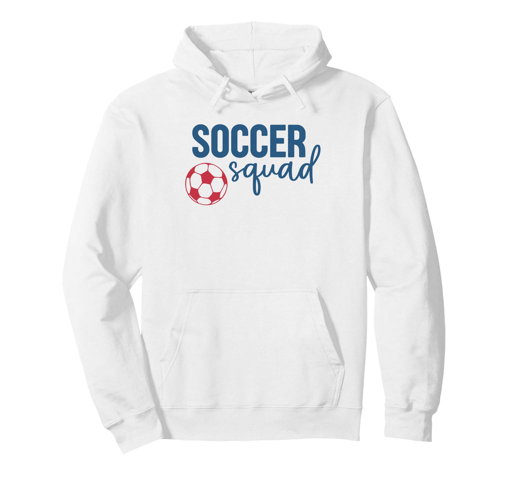 Soccer Squad Fan Training Soccer Hoodie - Casual Everyday Wear for Adults - T-Shirt, Sweatshirt, Hoodie