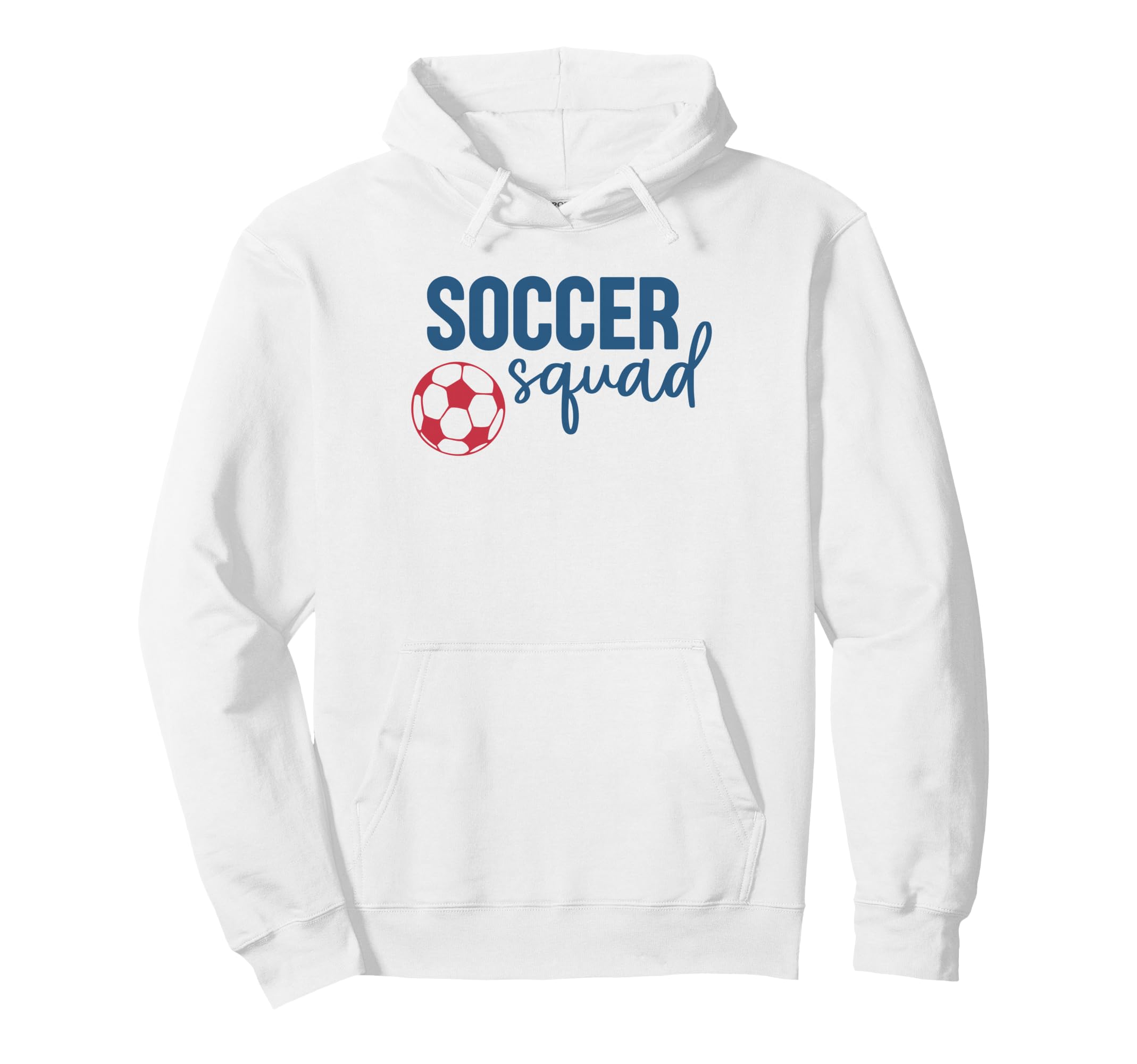 Soccer Squad Fan Training Soccer Hoodie - Casual Everyday Wear for Adults - T-Shirt, Sweatshirt, Hoodie