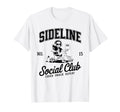 Sideline Social Club Soccer Mom Game T-Shirt - Trendy Graphic for Adults - T-Shirt, Sweatshirt, Hoodie