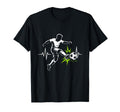 Energetic Soccer Player Heartbeat Pulse T-Shirt - Aesthetic Graphic Unisex - T-Shirt, Sweatshirt, Hoodie