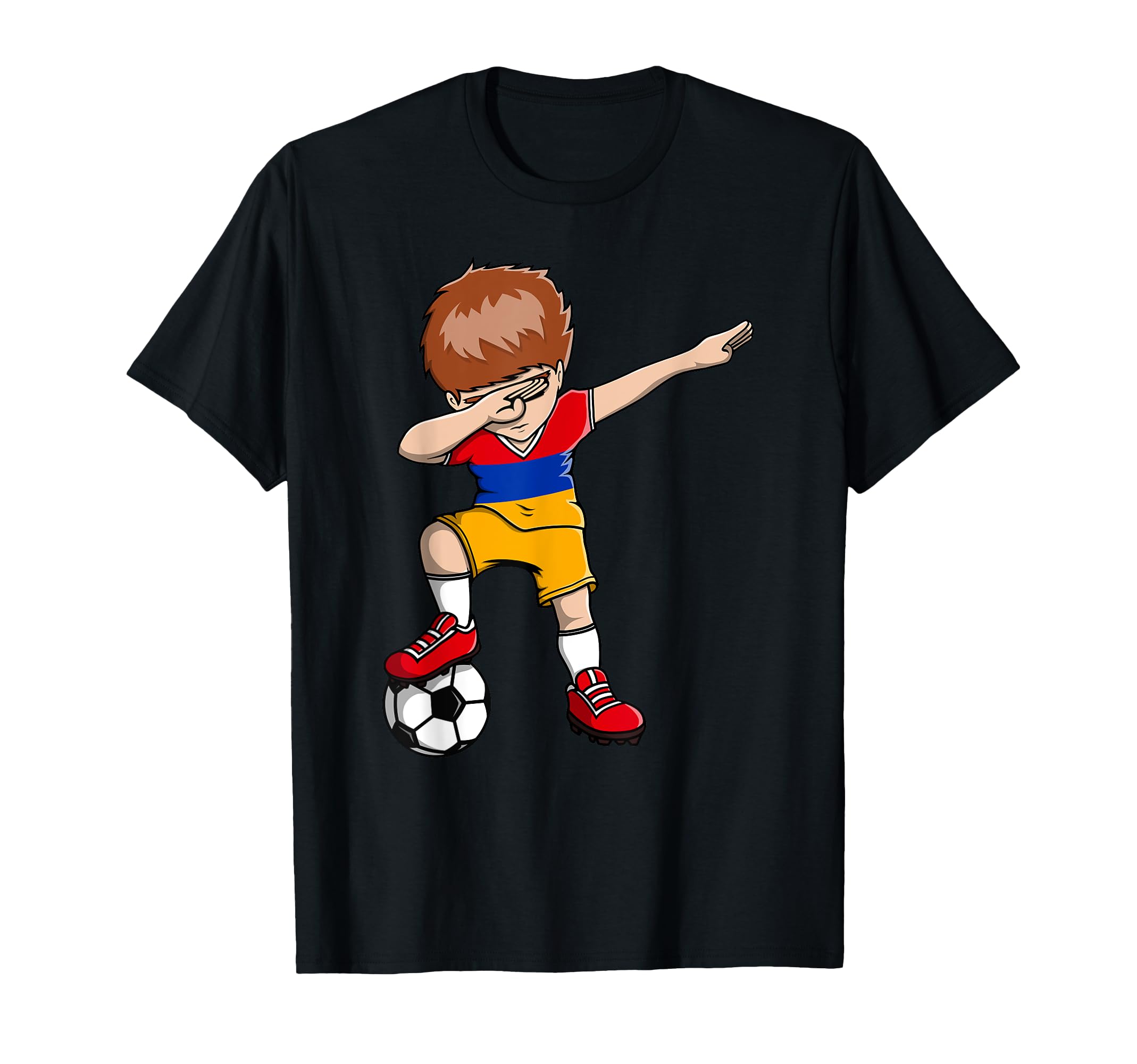 Dabbing Soccer Armenia Jersey Armenian T-Shirt - Unique Graphic Men Women - T-Shirt, Sweatshirt, Hoodie