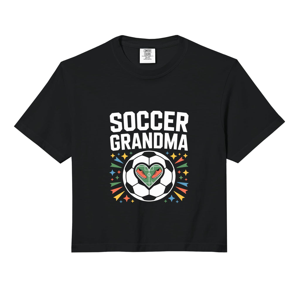 Soccer Grandma Heart Field Cleats T-Shirt - Fun Novelty Design Men Women - T-Shirt, Sweatshirt, Hoodie