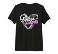 Soccer Grandma Heart Grandma Soccer Player T-Shirt - Unique Graphic Unisex - T-Shirt, Sweatshirt, Hoodie