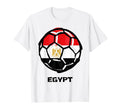 Egypt Flag Egyptian Football Soccer T-Shirt - Aesthetic Graphic for Adults - T-Shirt, Sweatshirt, Hoodie