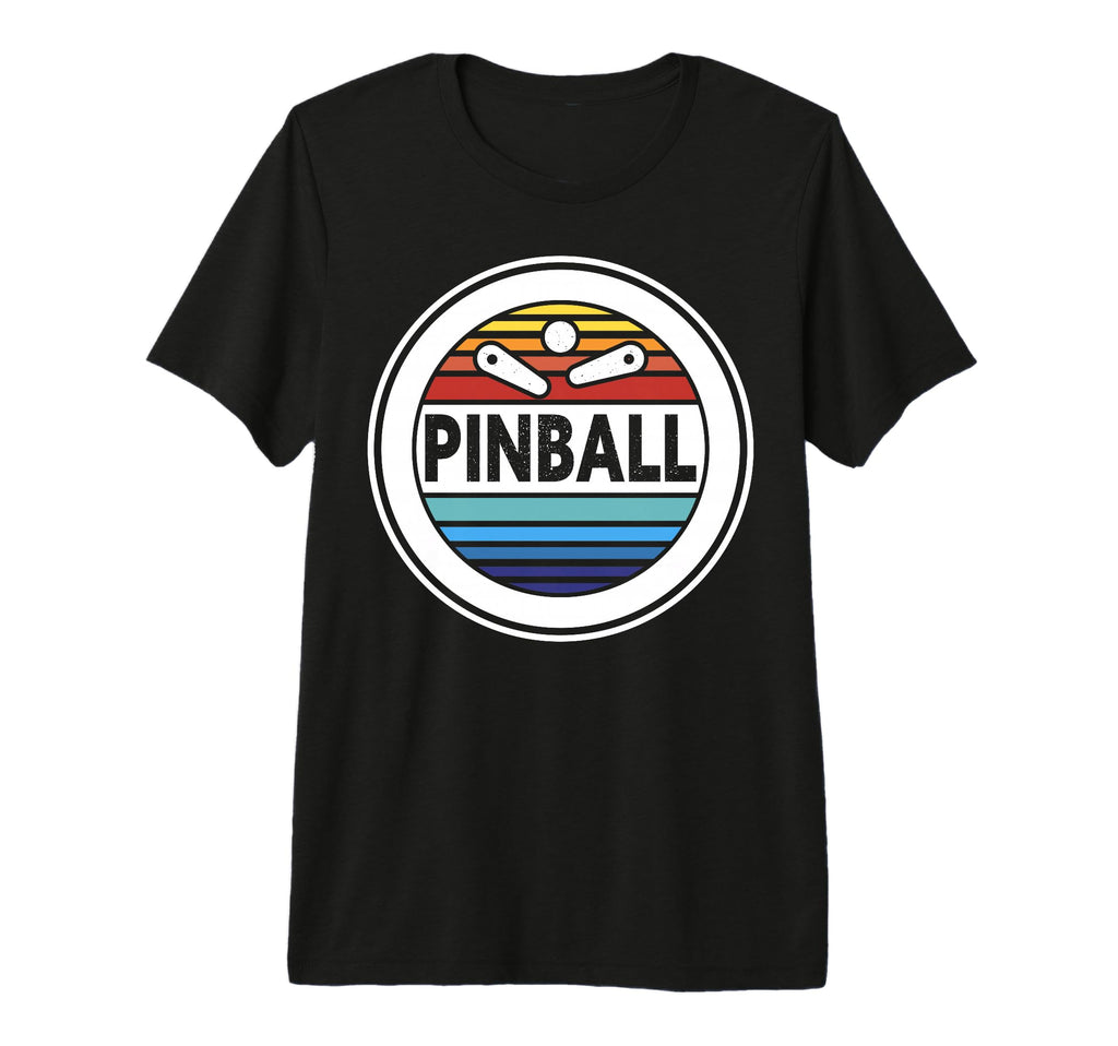 Pinball Arcade Game Enthusiast Tri Blend T-Shirt - Graphic Print Men Women - T-Shirt, Sweatshirt, Hoodie