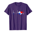 Panama Heart Panama Heartbeat Ecg Pulse T-Shirt - Custom Art Print Unisex - T-Shirt, Sweatshirt, Hoodie