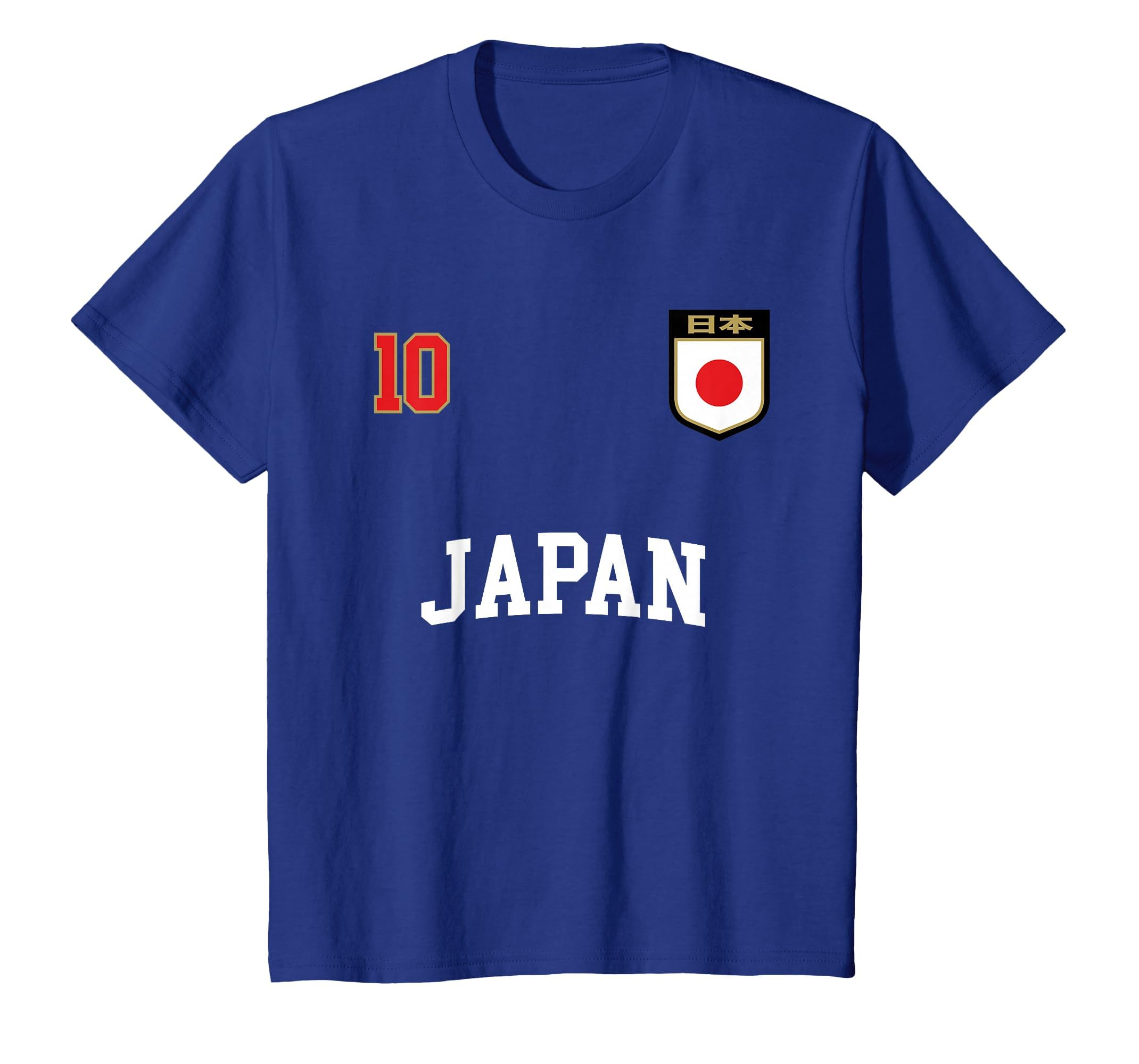 Japan Soccer Team 10 Japanese Flag T-Shirt - Streetwear Style Men Women - T-Shirt, Sweatshirt, Hoodie