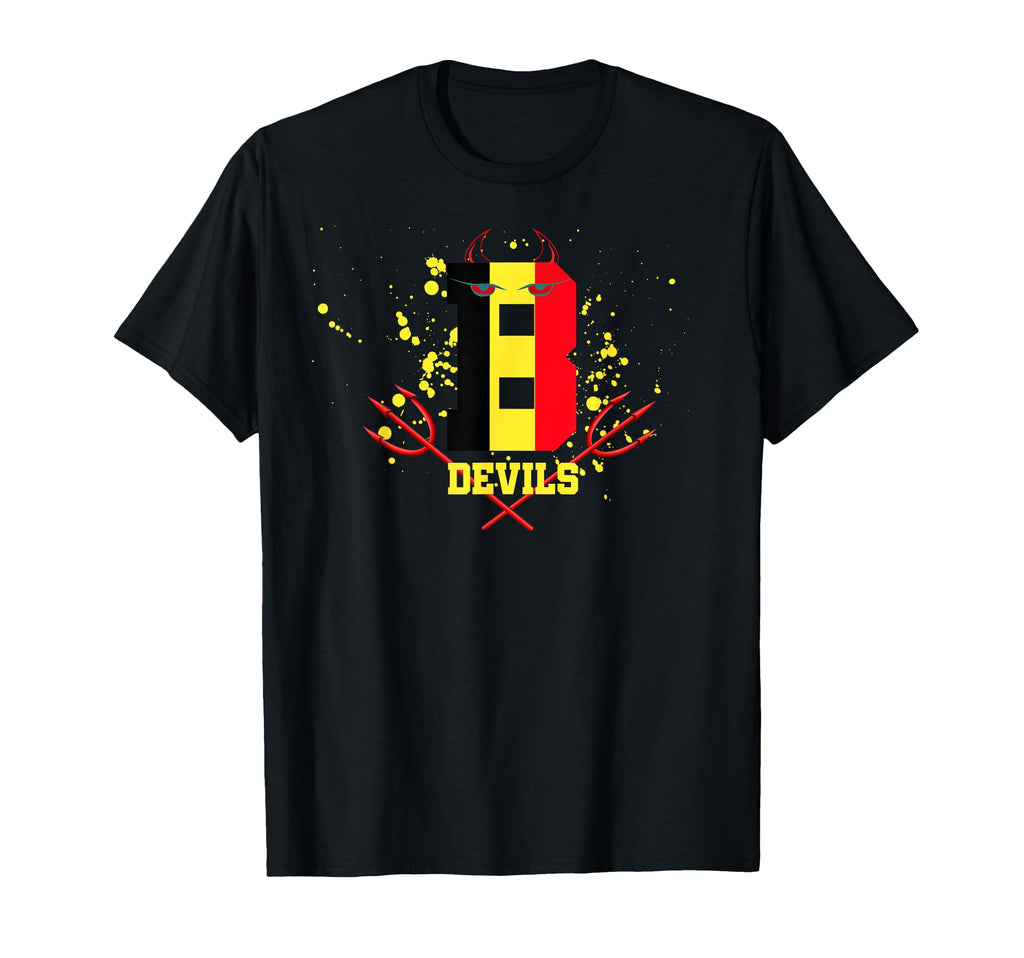 Belgium Devils Soccer Sport T-Shirt - Graphic Print Men Women - T-Shirt, Sweatshirt, Hoodie