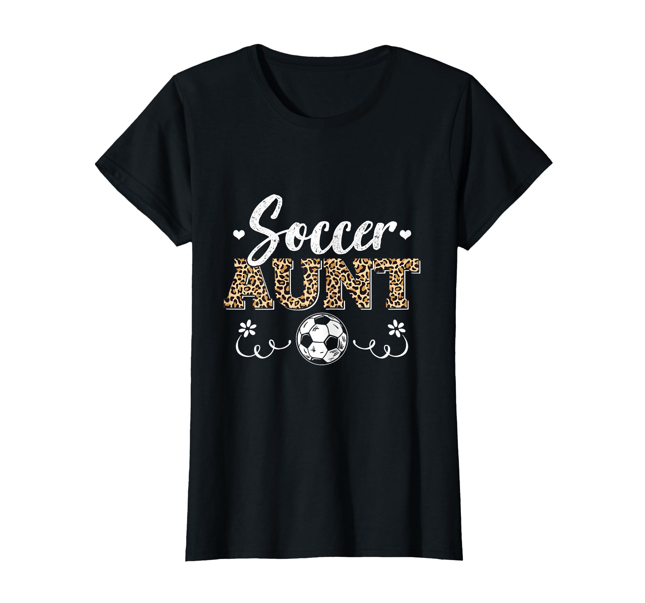 Funny Soccer Lover Leopard Pattern T-Shirt - Minimalist Print Men Women - T-Shirt, Sweatshirt, Hoodie
