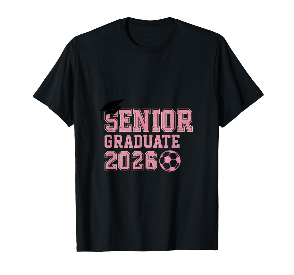 Modern Soccer Senior 2026 Emblem T-Shirt - Streetwear Style for Adults - T-Shirt, Sweatshirt, Hoodie