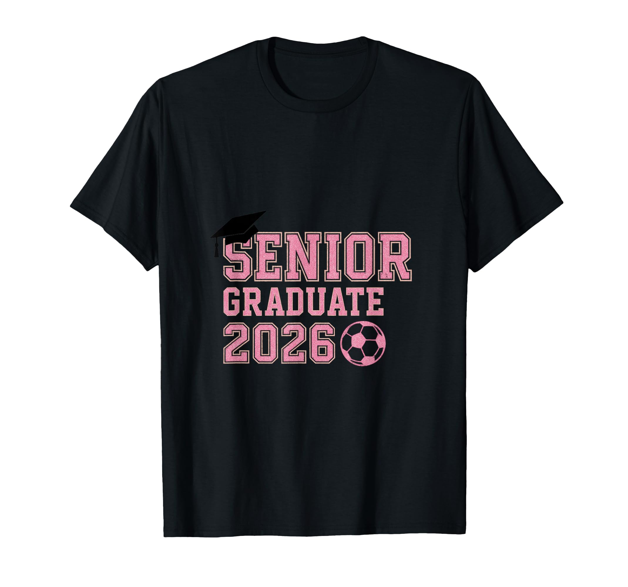 Modern Soccer Senior 2026 Emblem T-Shirt - Streetwear Style for Adults - T-Shirt, Sweatshirt, Hoodie