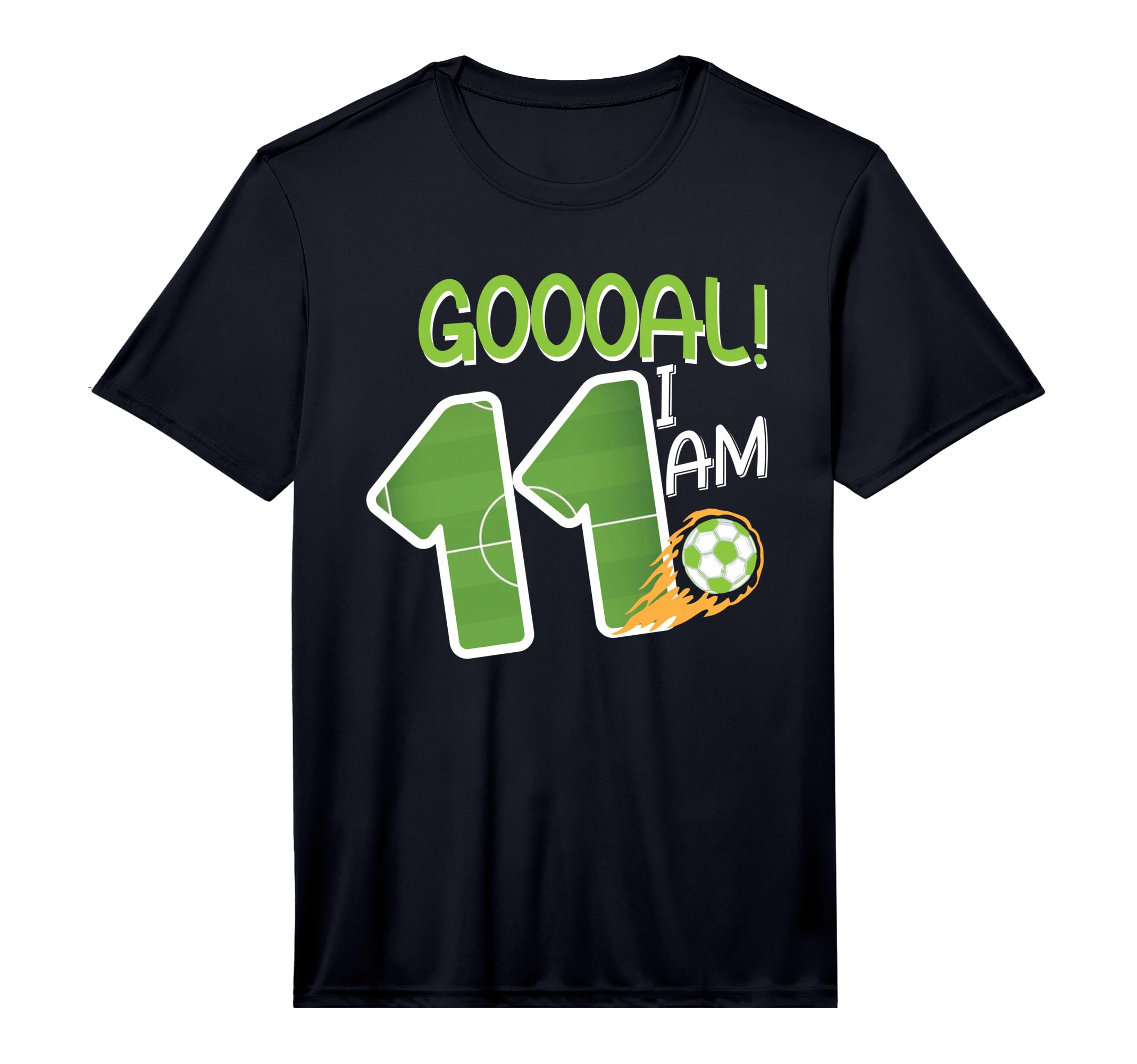 Soccer Im 11 Years Old Birthday T-Shirt - Graphic Print Men Women - T-Shirt, Sweatshirt, Hoodie