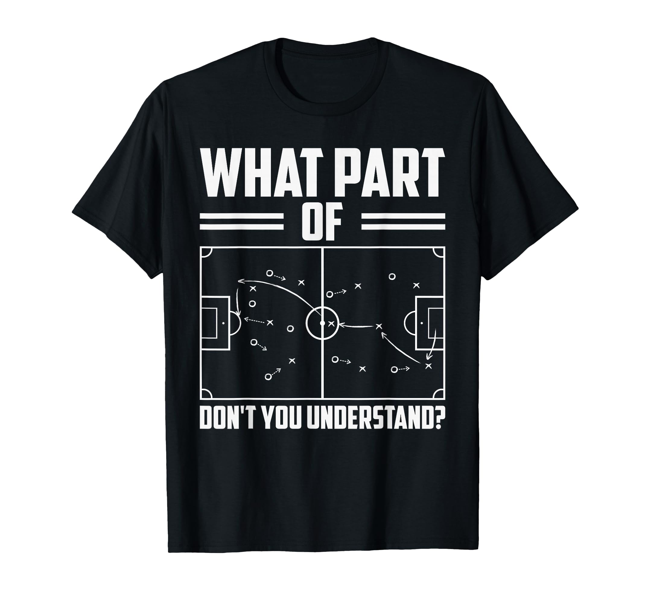 Funny Soccer Coach Training Soccer T-Shirt - Minimalist Print for Adults - T-Shirt, Sweatshirt, Hoodie