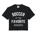 Soccer Is My Favorite Season Player T-Shirt - Trendy Graphic Men Women - T-Shirt, Sweatshirt, Hoodie