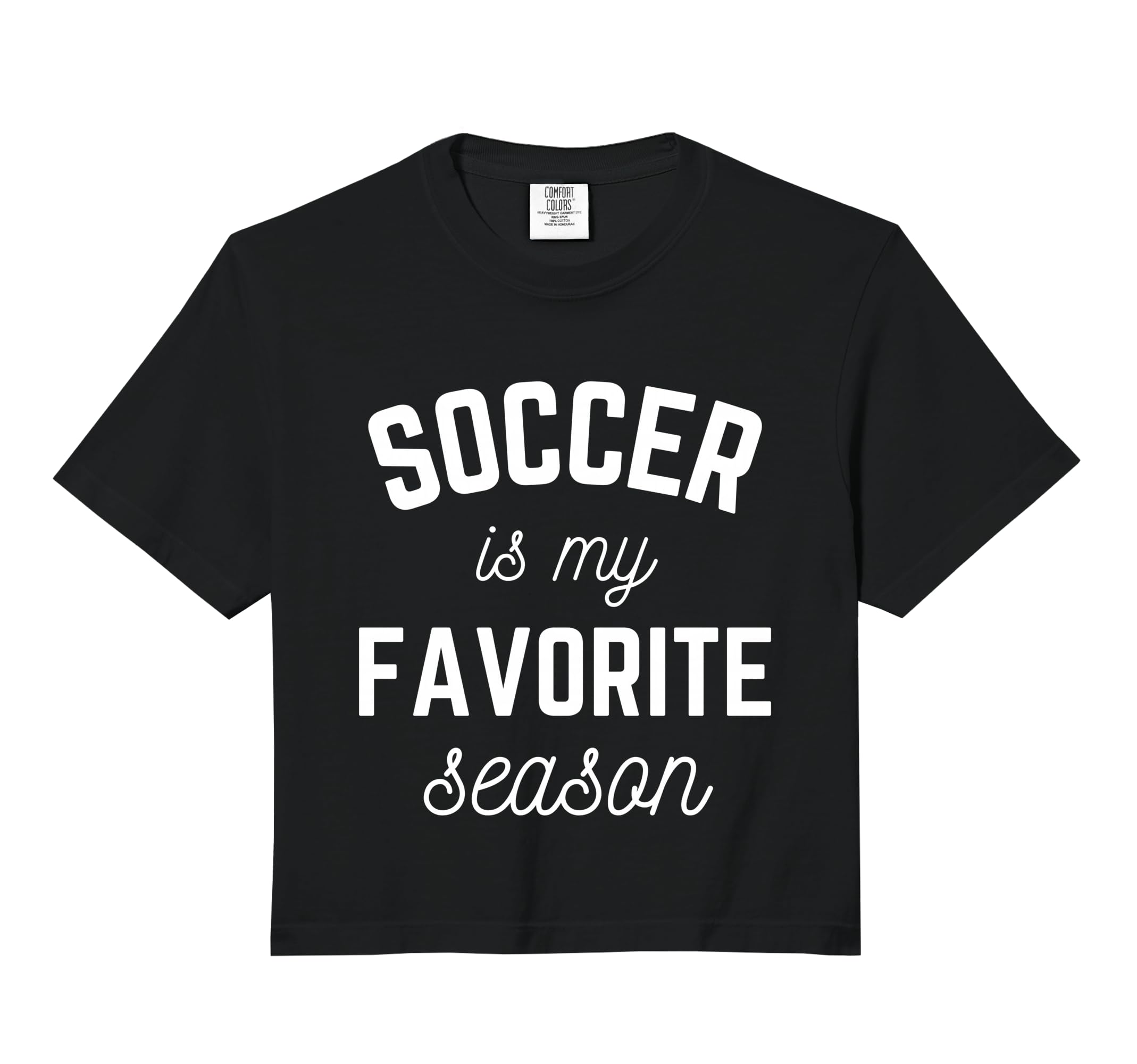 Soccer Is My Favorite Season Player T-Shirt - Trendy Graphic Men Women - T-Shirt, Sweatshirt, Hoodie