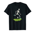 Soccer Skeleton Kicking Soccer Ball T-Shirt - Fun Novelty Design Unisex - T-Shirt, Sweatshirt, Hoodie
