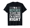 Funny Referee Art Soccer Football Referee T-Shirt - Graphic Print Unisex - T-Shirt, Sweatshirt, Hoodie