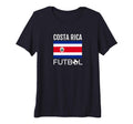 Costa Rica Futbol Team Soccer Ball T-Shirt - Custom Art Print for Adults - T-Shirt, Sweatshirt, Hoodie