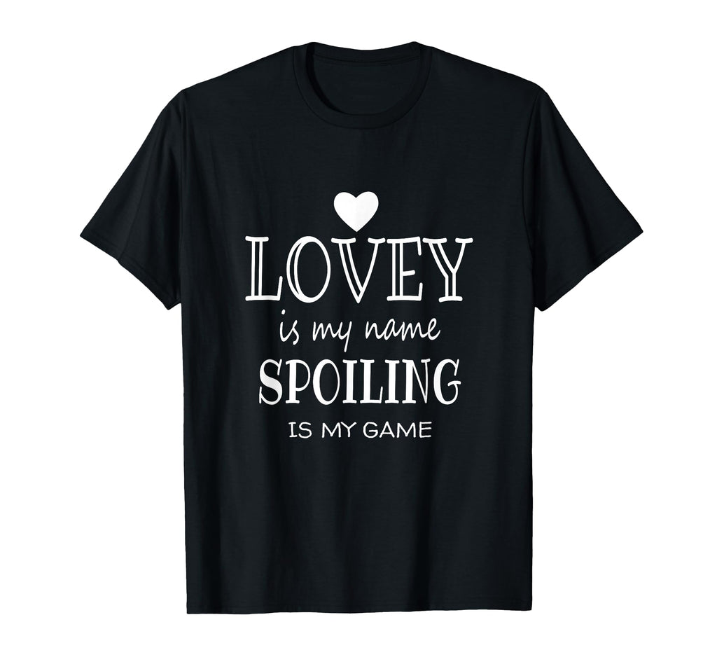 Lovey Is My Name Special Grandmother T-Shirt - Custom Art Print Unisex - T-Shirt, Sweatshirt, Hoodie