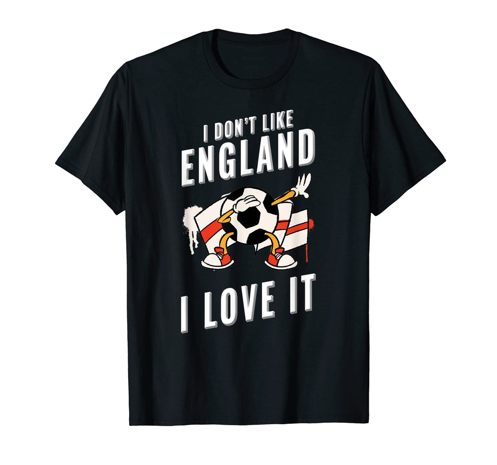 England Soccer Supporters Fun Flag T-Shirt - Minimalist Print Unisex - T-Shirt, Sweatshirt, Hoodie