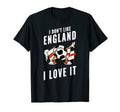 England Soccer Supporters Fun Flag T-Shirt - Minimalist Print Unisex - T-Shirt, Sweatshirt, Hoodie