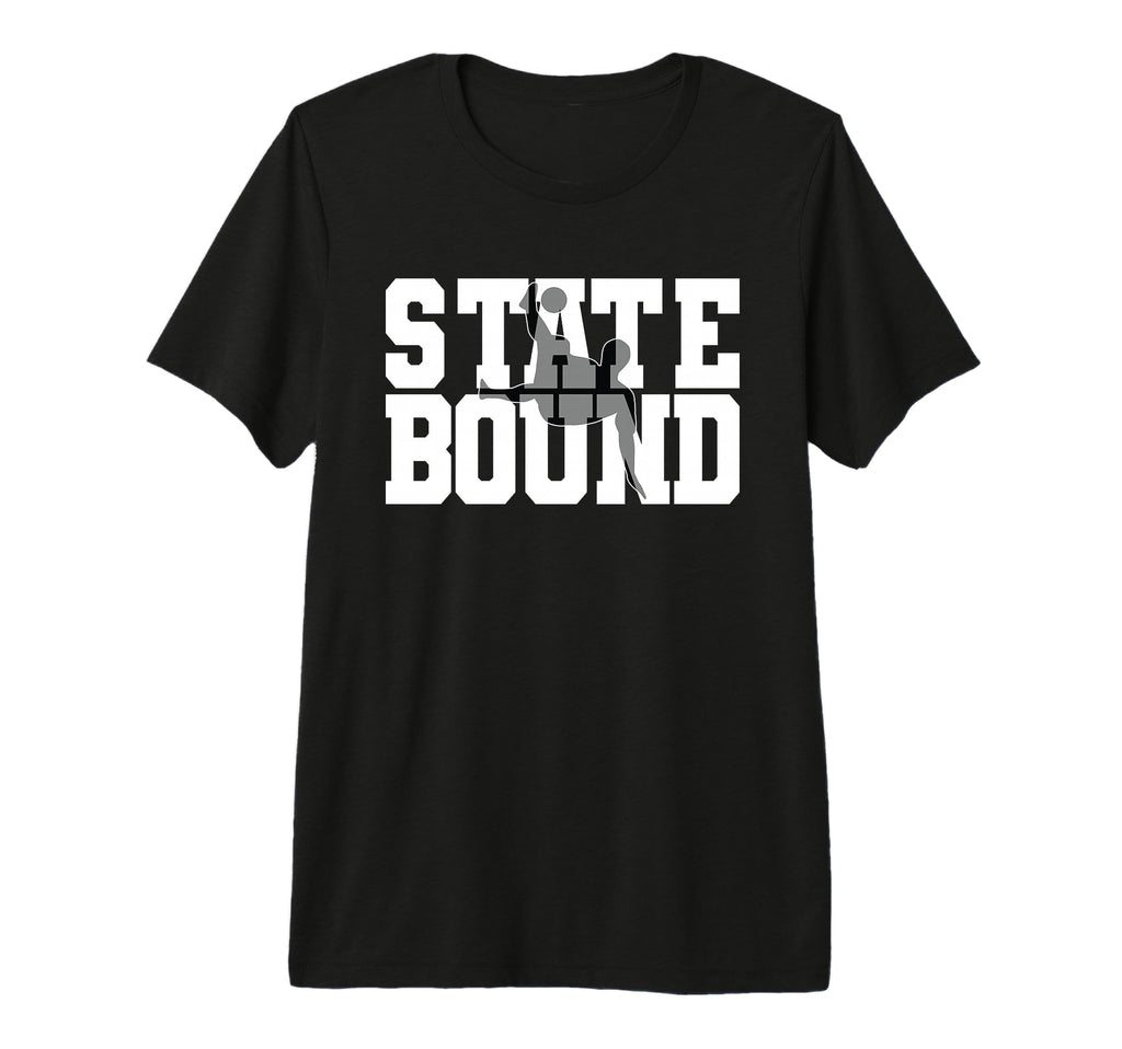 High School Soccer State Bound Art Tri T-Shirt - Fun Novelty Design Unisex - T-Shirt, Sweatshirt, Hoodie