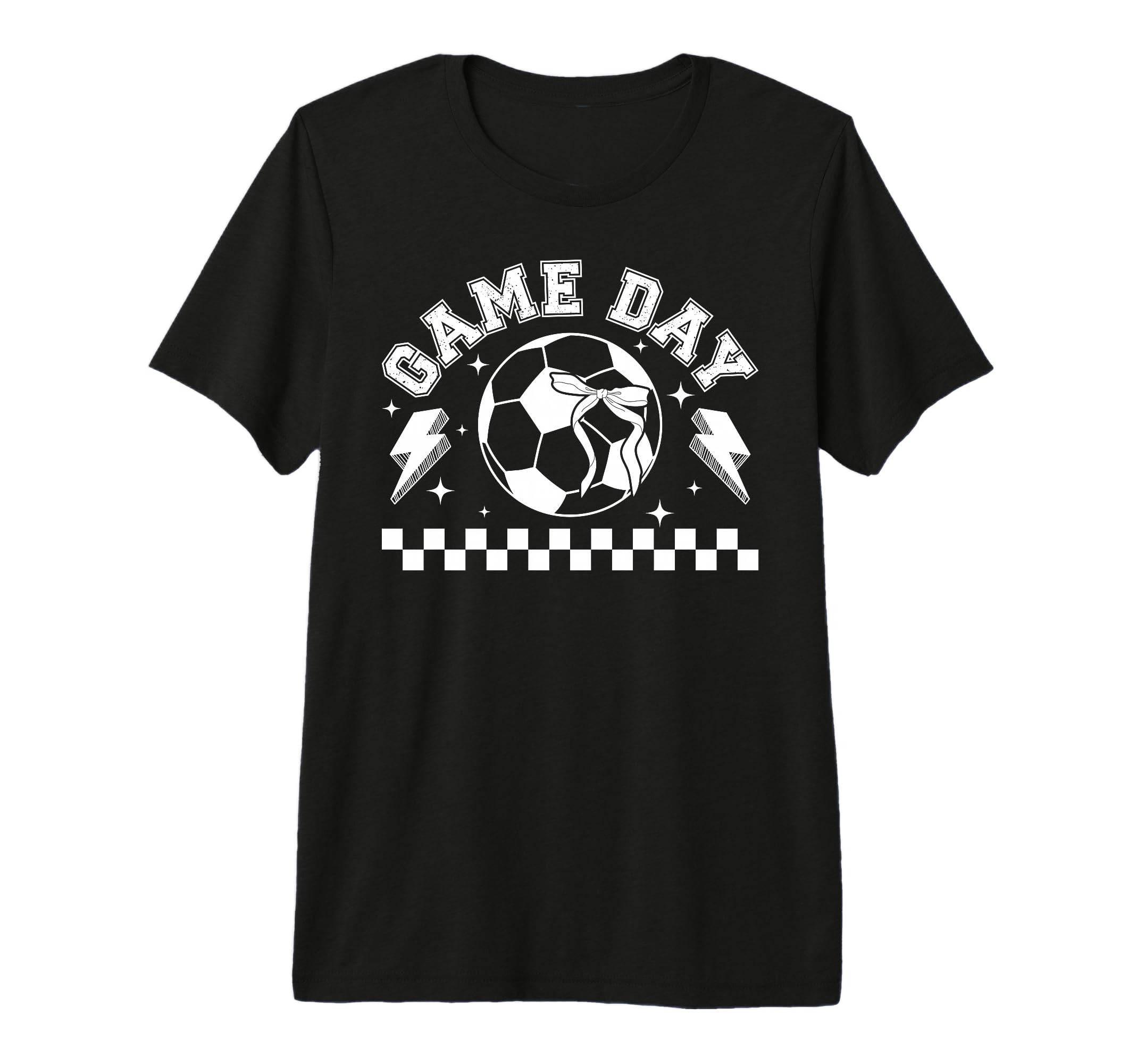 Soccer Game Day Coquette Game Day Soccer T-Shirt - Novelty Apparel Unisex - T-Shirt, Sweatshirt, Hoodie
