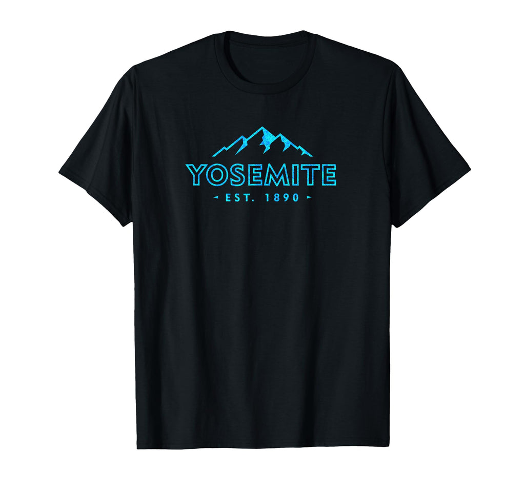 Yosemite California Established 1890 T-Shirt - Unique Graphic Unisex - T-Shirt, Sweatshirt, Hoodie