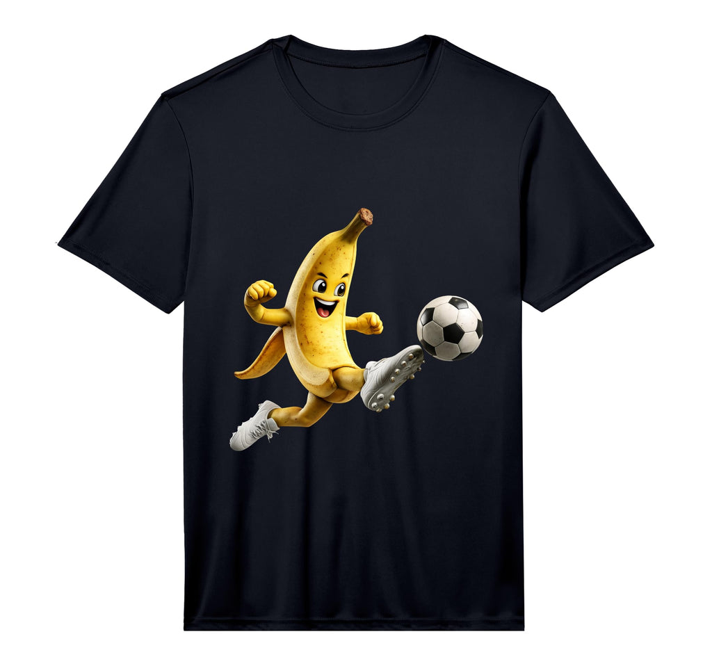Mens Banana Soccer Performance T-Shirt - Trendy Graphic for Adults - T-Shirt, Sweatshirt, Hoodie