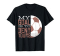 My Goal Is To Deny Yours Soccer Goalie T-Shirt - Minimalist Print Unisex - T-Shirt, Sweatshirt, Hoodie