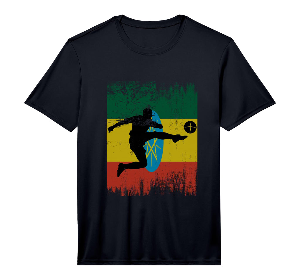 Ethiopia Soccer Ethiopian Football T-Shirt - Minimalist Print Men Women - T-Shirt, Sweatshirt, Hoodie