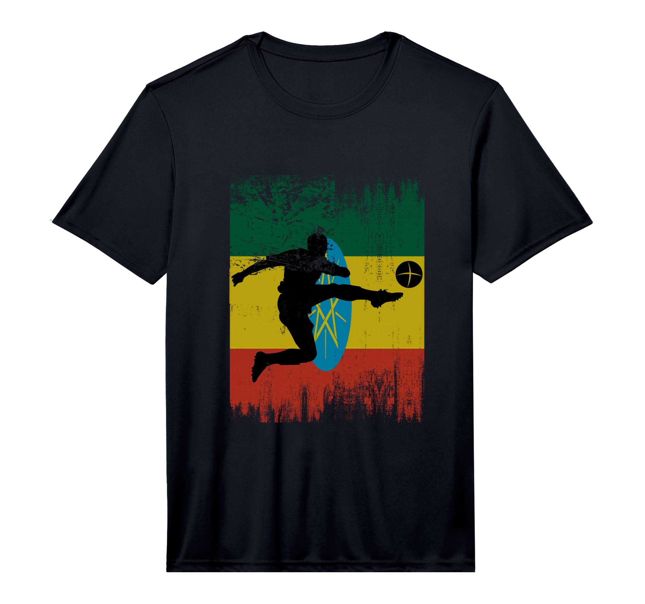 Ethiopia Soccer Ethiopian Football T-Shirt - Minimalist Print Men Women - T-Shirt, Sweatshirt, Hoodie