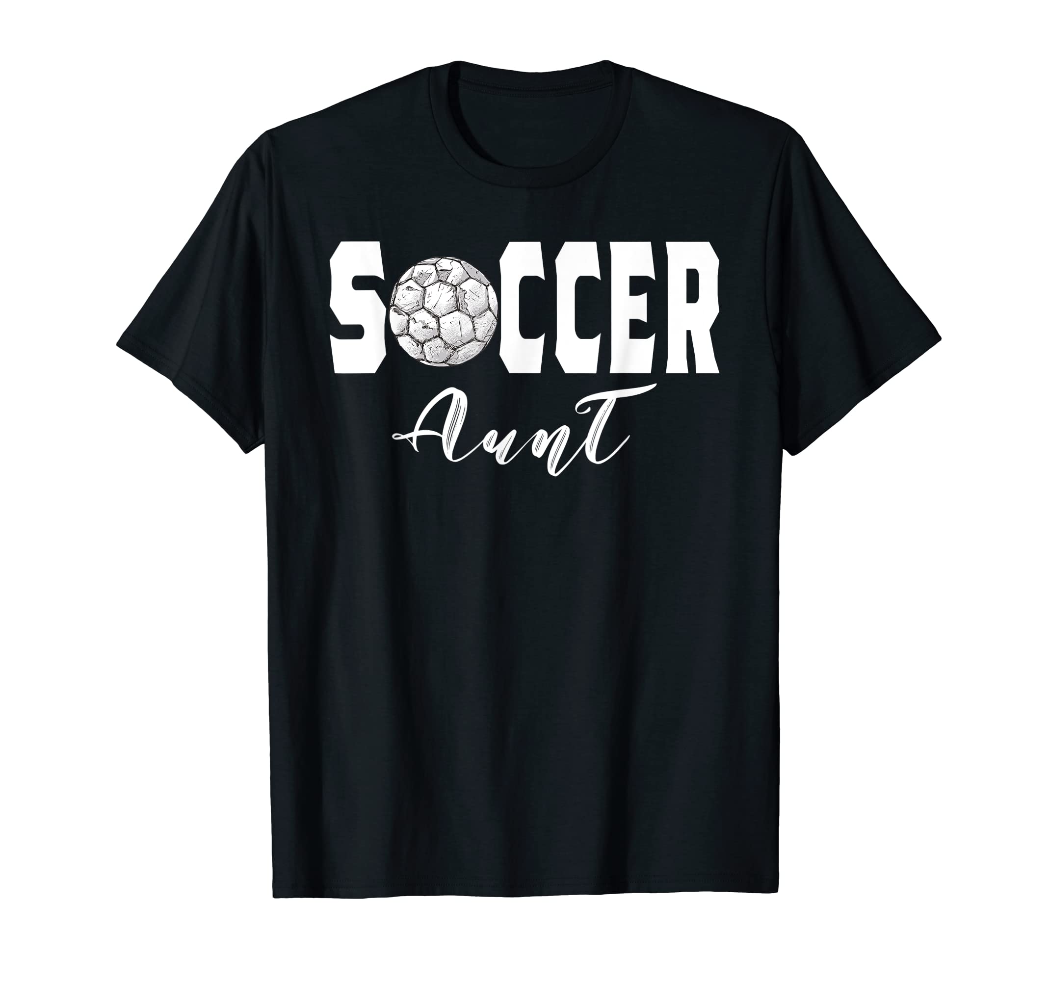 Soccer Aunt Game Day Soccer Lovers T-Shirt - Novelty Apparel Unisex - T-Shirt, Sweatshirt, Hoodie