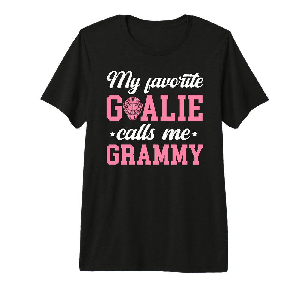Proud Ice Hockey Goalie Grammy Hockey T-Shirt - Trendy Graphic Unisex - T-Shirt, Sweatshirt, Hoodie