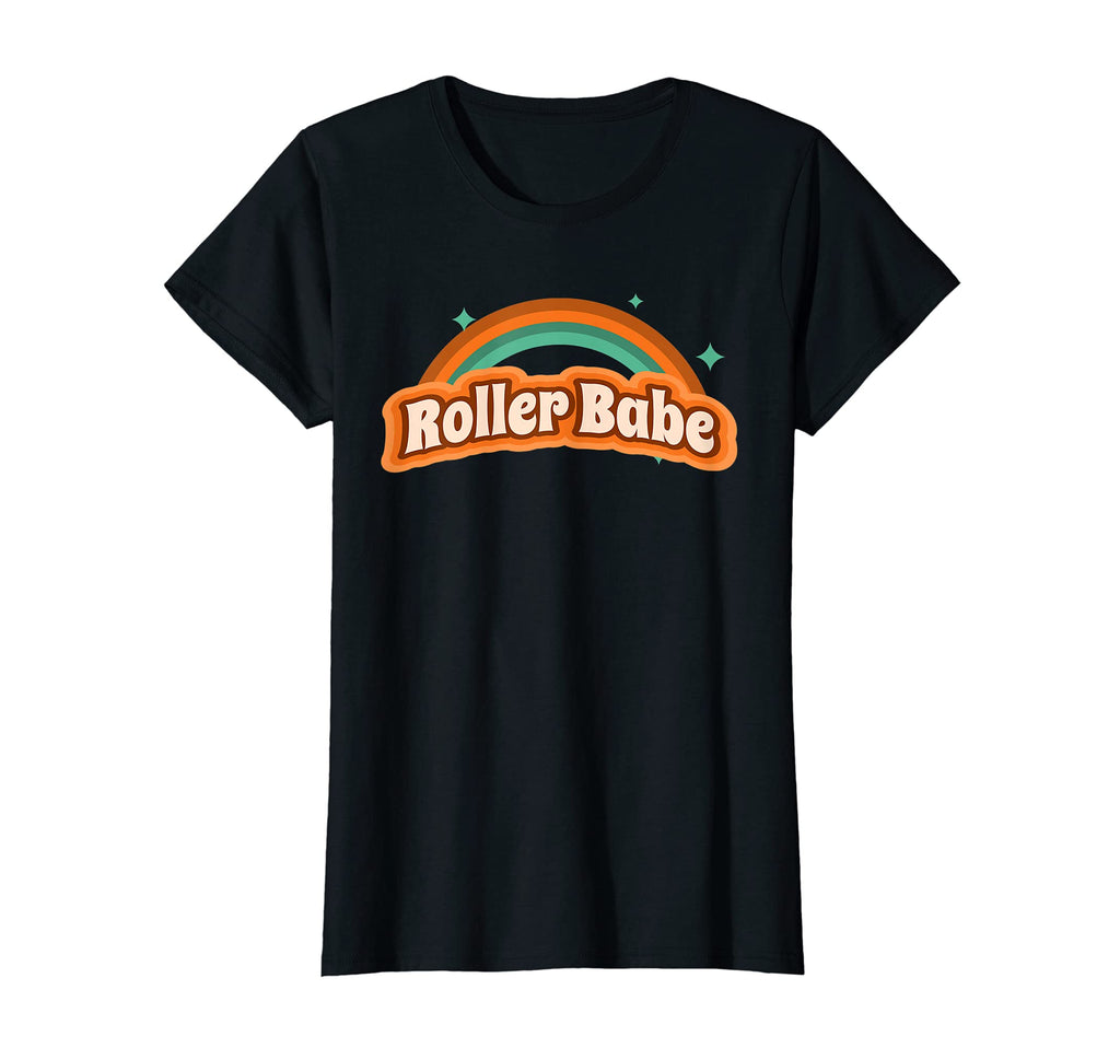 Womens Roller Babe Colors Skate Life T-Shirt - Trendy Graphic Unisex - T-Shirt, Sweatshirt, Hoodie