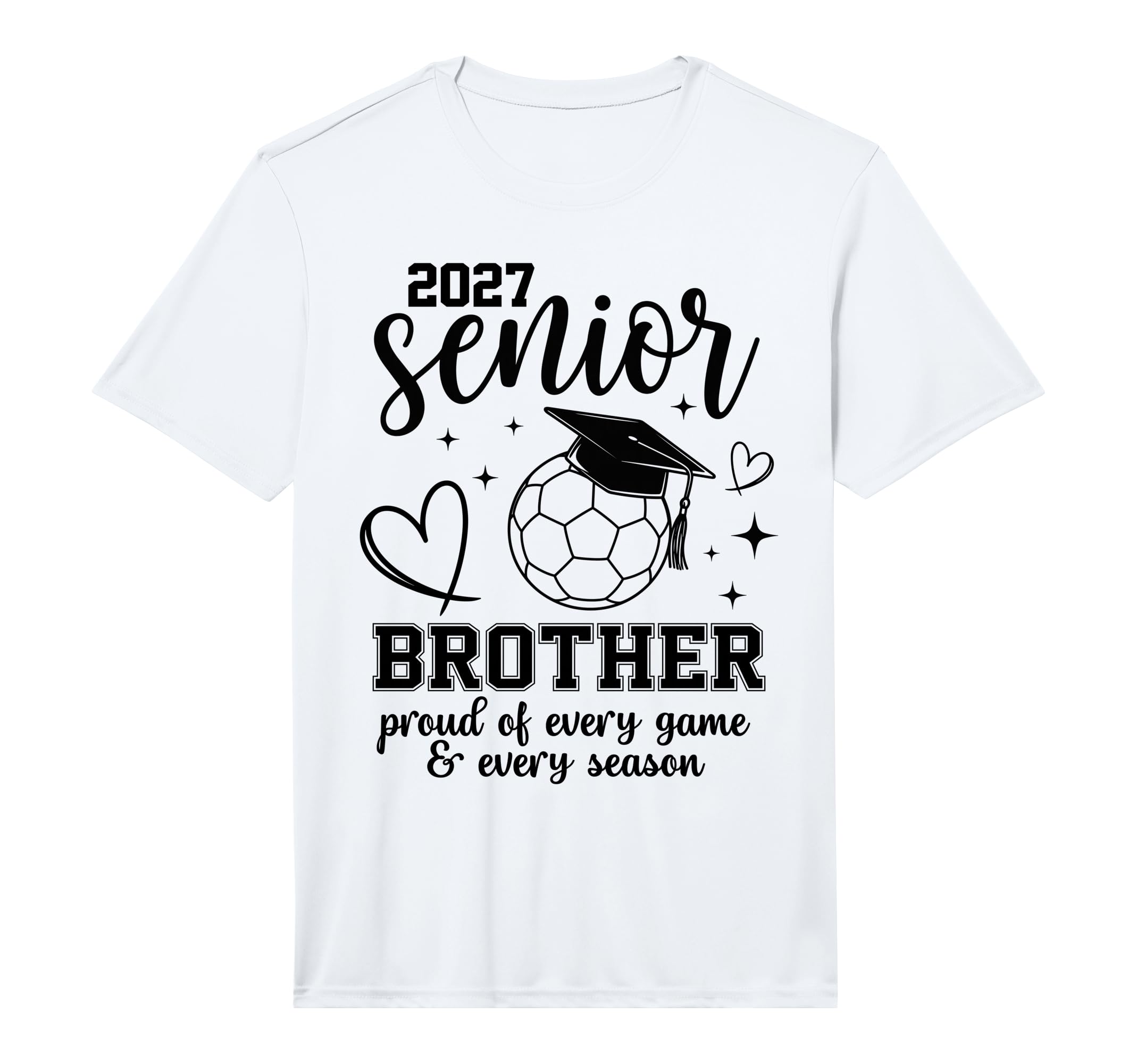 2027 Senior Soccer Brother Proud Family T-Shirt - Unique Graphic Unisex - T-Shirt, Sweatshirt, Hoodie