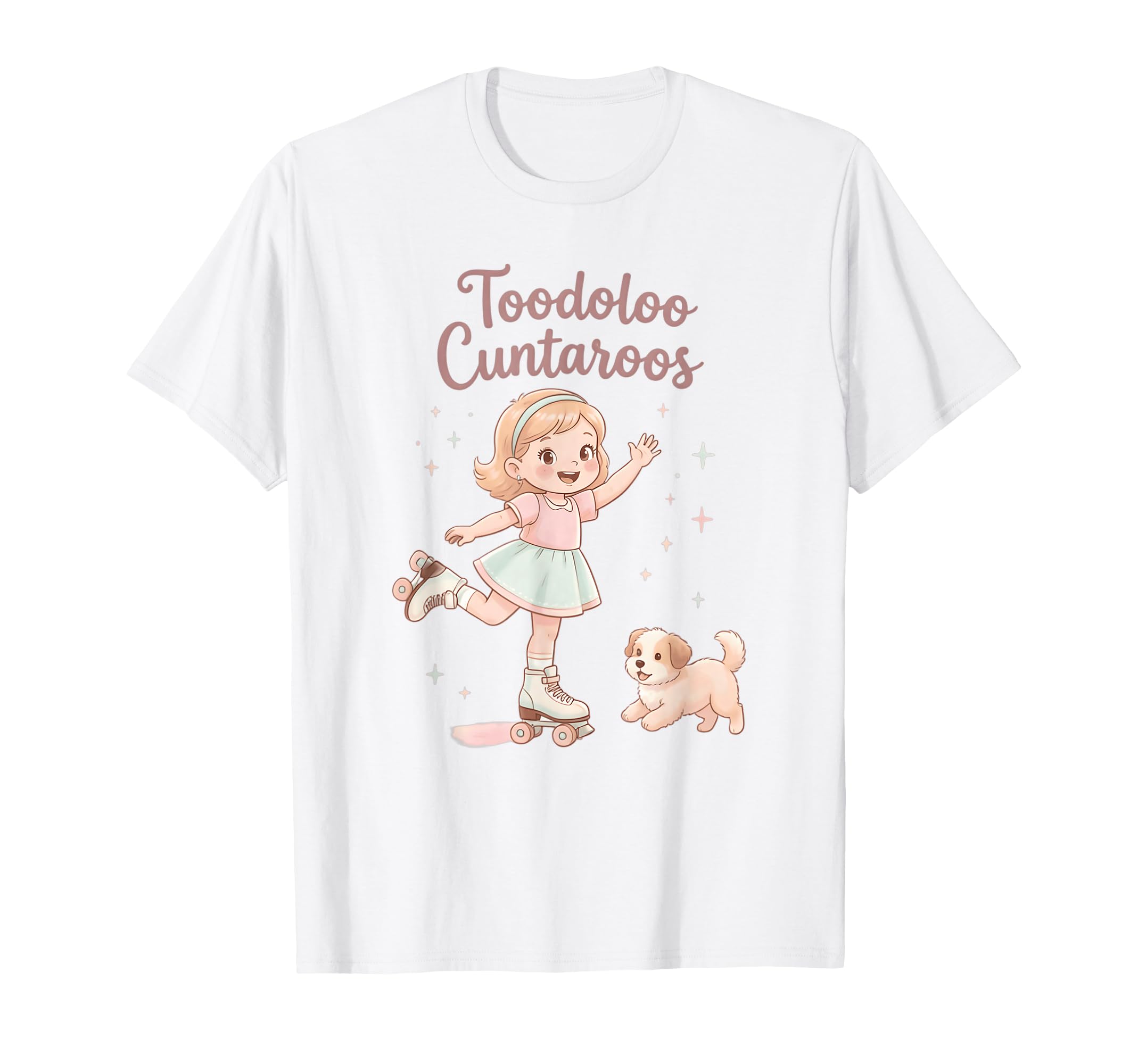 70S Roller Skates Whimsical T-Shirt - Aesthetic Graphic for Adults - T-Shirt, Sweatshirt, Hoodie