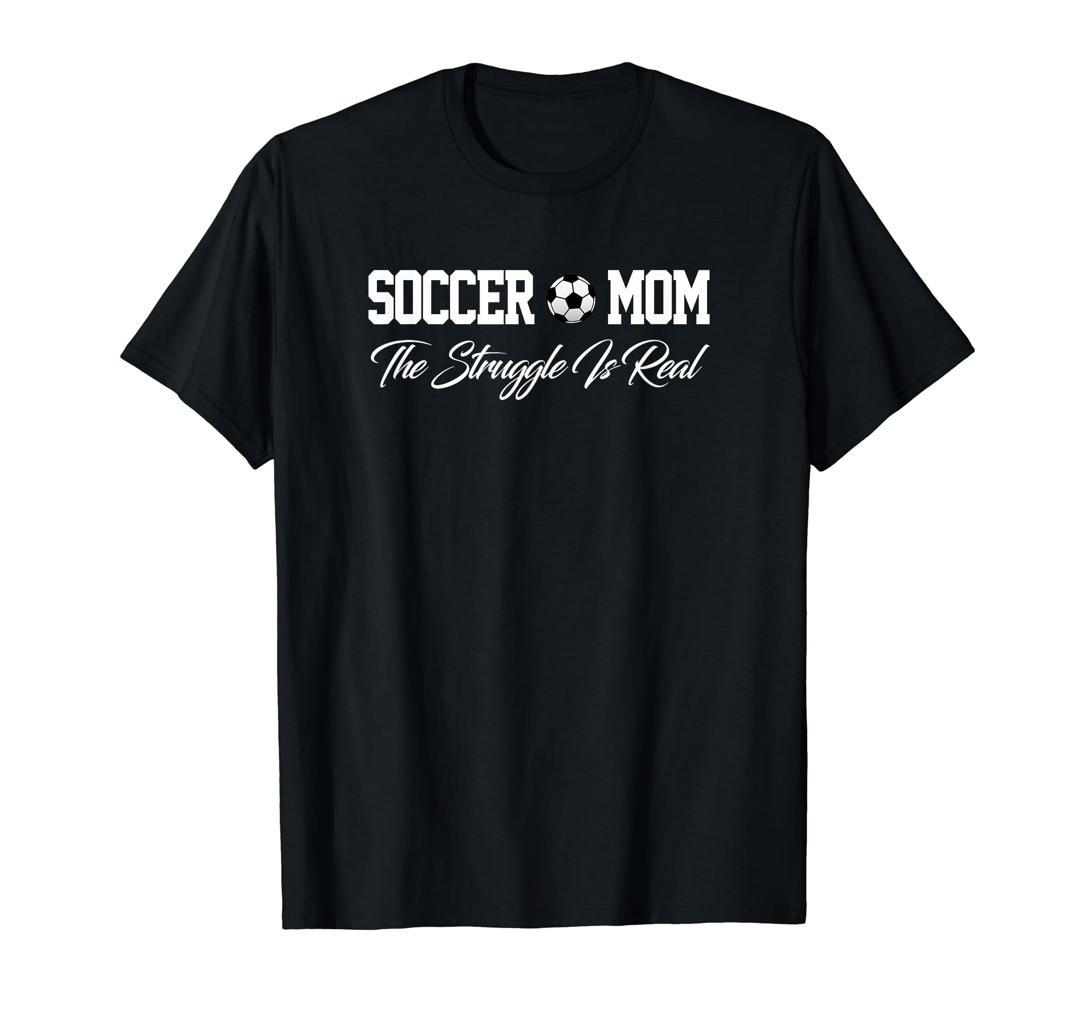 Funny Soccer Mom T-Shirt - Minimalist Print Men Women - T-Shirt, Sweatshirt, Hoodie