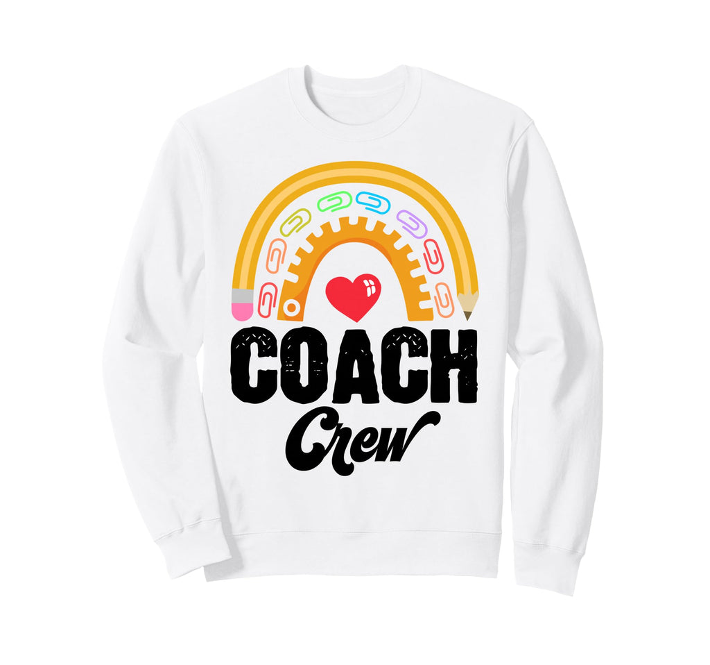 Coach Crew Instructional Coach Sweatshirt - Minimalist Print Unisex - T-Shirt, Sweatshirt, Hoodie